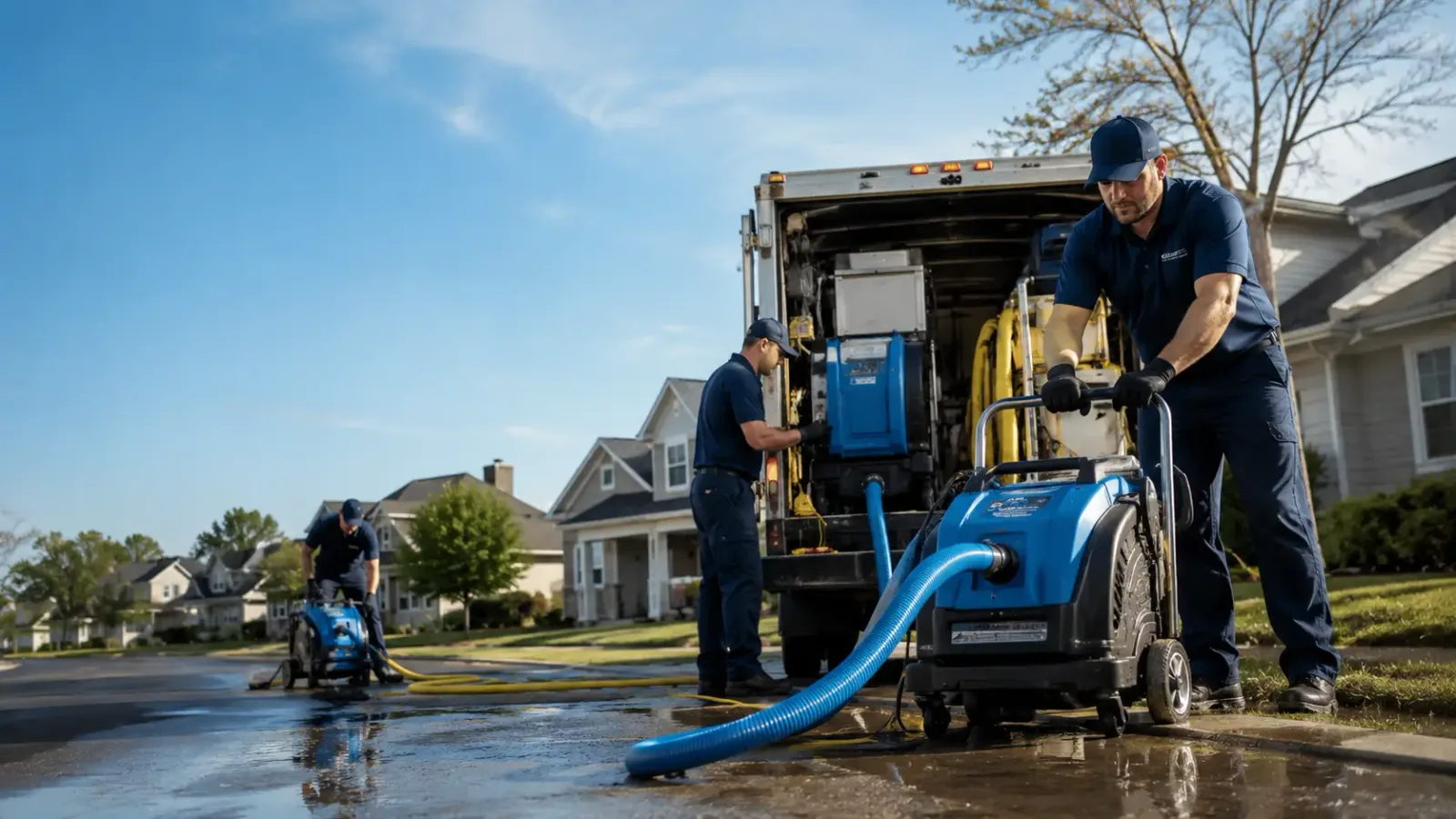 Flood Damage Cleanup in O Brien, TX